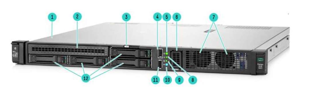DL 20 gen 11 4 SFF Front View Gen11